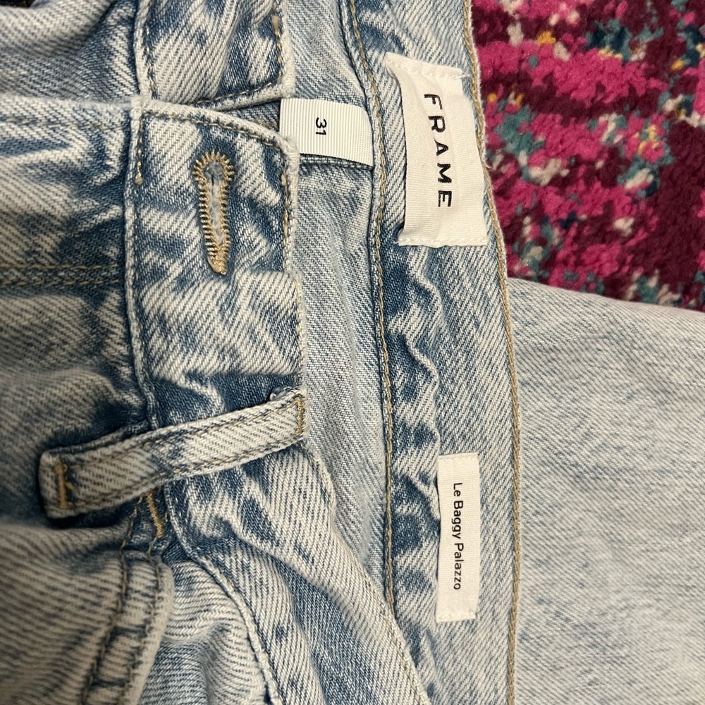 Frame Denim Le Baggy Palazzo